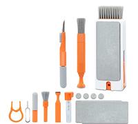 Hundnsney - Juego de limpieza de teclado 11 en 1 para teléfono móvil, herramienta de limpieza de teclado para cámara