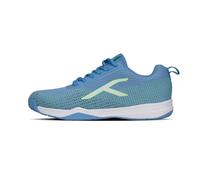 HUNDRED Blade Lite, Badminton Shoes Unisex Adulto, Blue/Lime Green/White, 44 EU