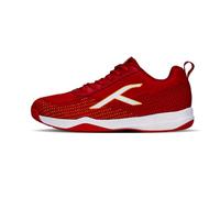 HUNDRED Blade Lite, Badminton Shoes Unisex Adulto, Red/Orange/White, 44 EU