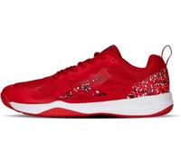 HUNDRED - Blade Non-Marking, Zapatos de bádminton, Red/Black,