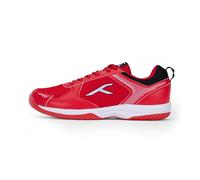 HUNDRED Court Star, Zapatos de Bádminton Hombre, Red/White, 45 EU