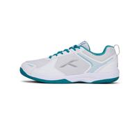 HUNDRED - Court Star, Zapatos de Bádminton, White/Lt Green,