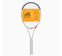 HUNDRED Galactic Strung Tennis Racket with Full Cover | 4 Points Head Light | Color: White/Grey, Grip Size 2 (4 1/4 Inches) | Unisex | Material: Graphite | 275 Grams
