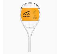 HUNDRED Panzer Strung Tennis Racket with Full Cover | 3 Points Head Heavy | Color: White, Grip Size 2 (4 1/4 Inches) | Unisex | Material: Graphite | 253 Grams