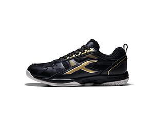 Hundred Raze, Badminton Shoes Hombre, Black/Gold, 44 EU