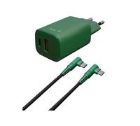 CARGADOR DUAL HUNE ECO 20W CABLE TIPO C A TIPO C
