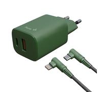 CARGADOR DUAL HUNE ECO 20W CABLE TIPO C LIGHTNING
