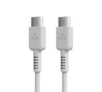 HUNE Raiz CC Cable Tipo C a Tipo C, 1m, Carga Rápida 3A (60W), TPE Reciclado, Certificado The Climate Label y Global Recycled Standard