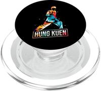 Hung Kuen Kung-fu chino con estilo animal y colores vibrante PopSockets PopGrip para MagSafe
