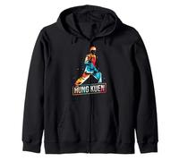 Hung Kuen Kung-fu chino con estilo animal y colores vibrante Sudadera con Capucha