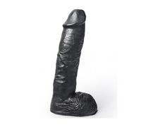 Consolador realistico hung system mickey negro 24 cm - Profundidad: 10 mm, Couleur: Negro, Rayon: Couple, Longitud: 28 mm, Ancho: 10 mm
