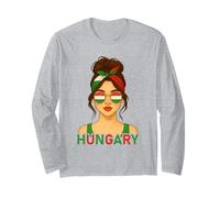 Hungarian Girl Hungary Flag Hungarian Girlfriend Wife Manga Larga
