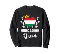 Hungarian Queen Hungary Flag Proud Hungarian Woman Sudadera