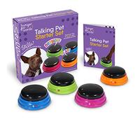 Hunger for Words Set de Principiante para Mascotas Que Hablan, Botones grabables para Perros, Botones comunicadores, enseña a tu Perro a Hablar