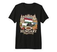 Hungría Magyarorszag Viajes Cultura Budapest Camiseta Premium