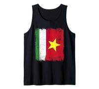 Hungría Vietnam Media Bandera Húngara Vietnamita Historia Camiseta sin Mangas