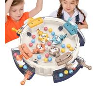 Hungry Beans Board Game, Snatching Bean Ball Toy, Adorable Interactive Competitives Tabletop Toy, Educational Competitive Desktop Activity for Kids Adults Family, Mixed Color