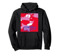 Hungry Hippos Big Red and Pink Sudadera con Capucha