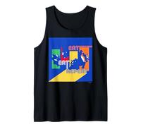 Hungry Hippos Eat Eat RPT Camiseta sin Mangas