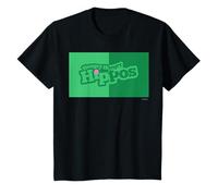 Hungry Hippos Green Logo Camiseta