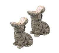 Hungry Hippos Salt & Pepper - Juego de salero y pimentero, diseño de hipopótamo