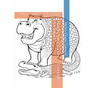 Hungry River Games: A Zentangle Adventure: Hippos, Crocodiles, and Otters in Playful, Food-Filled Chaos