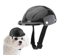 HunicandIU Casco De Bicicleta para Perros - Accesorios De Moto para Mascotas | Gorro Ajustable Transpirable Protector para Mascotas En Ciclismo Senderismo Protección Solar Outdoor