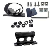HunicandIU Hardware De Montaje para El Cuadro Trasero De Bicicletas | Soporte Trasero para Bicicleta De Montaña,Montaje Estable para Alforjas Y Cargas