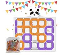 HunicandIU Juego De Numérico - Laberinto Numérico para Niños | Juguete Educativo Interactivo para Niños y Niñas Desarrollo de Habilidades Coordinación Óculo Manual Juego en Casa Viaje Escolar