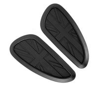 HunicandIU Rodilleras para depósito de motocicleta, almohadillas de tracción laterales para tanque de motocicleta, almohadillas de tracción para rodillas, almohadillas antideslizantes para tanque