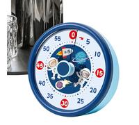 HunicandIU Temporizador Visual - Reloj Silencioso de 60 Minutos | Temporizador De Tema Espacial Para Niños Pequeños Cuenta Atrás Visual - Para Aula Hogar Trabajo Escuela Profesores Estudiantes Adultos