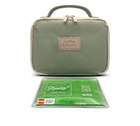 Huniox® Cool Bag - Bolsa Almuerzo Infantil - Bolsa Tela Almuerzo Infantil - Lunch Bag Kids - Porta Alimentos Infantil - 21,5×16×6 cm · 2,5L (Light Mint, Lunch)