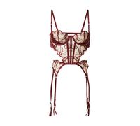 Hunkemöller Corset 'Olivia' borgoña 85xE borgoña