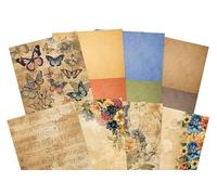 Hunkydory Crafts - Papel autoadhesivo (tamaño A5), diseño de melodía vintage