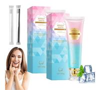 Hunmui Whitening Toothpaste, Luckinwish Niacinamide Whitening Toothpaste, Acssart Radiant WhiteningToothpaste, Deep Cleaning, Removing Stains and Long-Lasting Refreshes Breath (2pcs)