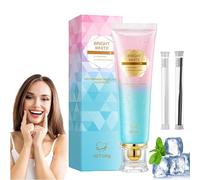 Hunmui Whitening Toothpaste, Luckinwish Niacinamide Whitening Toothpaste, Acssart Radiant WhiteningToothpaste, Deep Cleaning, Removing Stains and Long-Lasting Refreshes Breath (1pcs)