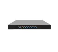 HUNSN 10GbE Firewall Hardware, VPN, 1U Rackmount, Mikrotik, PFSense, OPNsense, Network Appliance, I3 4100M, RJ68, 8 x I226-V 2.5GbE LAN, 2 x SFP+ 82599ES, 0 RAM, 0 Storage, Barebone No System