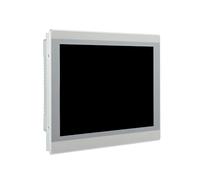 HUNSN 13.3 Inch TFT LED Industrial Panel PC, High Temperature 5-Wire Resistive Touch Screen, Intel 4th Core I3, Windows 11 or Linux Ubuntu, PW31, VGA, HDMI, LAN, 2 x COM, 8G RAM, 64G SSD