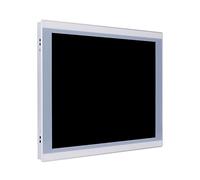 HUNSN 15" TFT LED Industrial Panel PC, High Temperature 5-Wire Resistive Touch Screen, Intel Core I7 8565U, Windows 11 or Linux Ubuntu, PW25, VGA, HDMI, 2 x LAN, 2 x COM, 16G RAM, 128G SSD