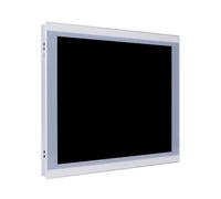 HUNSN 15" TFT LED IP65 Industrial Panel PC, 10 Point Projected Capacitive Touch Screen, I7 1255U, Windows 11 / Linux Ubuntu, PW25, VGA, HDMI, 2 x LAN, 2 x COM, 32G RAM, 512G SSD