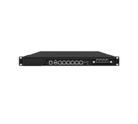 HUNSN 1U Cabinet Firewall Appliance 10Gbe, PFsense, Mikrotik, OPNsense, VPN, Network Rackmount, Intel Core I3 9100, RJ59, 6 x Intel 2.5GbE I226-V, 4 x SFP+ XL710-BM1 10Gbe, 16G RAM, 128G SSD