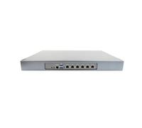 HUNSN 1U Dual SIM Slot Firewall Appliance with Redundancy Power Supply, PFSense, Mikrotik, OPNsense, VPN, Rack Mount, I3 N305, RJ29, 6 x 2.5GbE LAN, Dual Power, 4G RAM, 64G SSD
