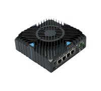 HUNSN Base DIN Rail Micro Firewall Appliance, Mini PC, pFsense, Mikrotik, OPNsense, VPN, Router PC, I5 8260U, RX19, 4 x Intel I210 I211, HDMI, TPM2.0, SIM Slot, 32G RAM, 512G SSD