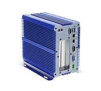 HUNSN Fanless Industrial PC, Mini Computer, IPC, I5 7260U 7360U, IX07k, 3PIN Phoenix, VGA, 4 x COM, 2 x LAN, 9 to 36V, 1 x PCIE 4X, 1 x PCIE 1X, Barebone, NO RAM, NO Storage, NO System
