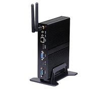 HUNSN Fanless Mini PC, Desktop Computer, HTPC, Nano Kodi Box, Pentium N3510 N3520, Windows 11 or Linux Ubuntu, BM10, WiFi, BT, 2 x COM, VGA, HDMI, USB3.0, 4 x USB2.0, LAN, 8G RAM, 512G SSD