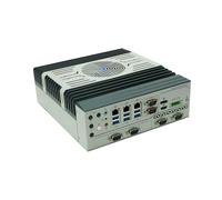 HUNSN Industrial PC, Embedded Computer, I3 10300T 10305T, Windows 11 / Linux Ubuntu, IX14, TPM2.0, 3 x LAN, 6 x COM, 12-24V Phoenix Terminal, Support Watchdog, PXE, WOL, 64G RAM, 1TB SSD, 4TB HDD