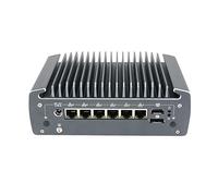 HUNSN Micro Firewall Appliance, Mini PC, pFsense, Mikrotik, OPNsense, VPN, Router PC, Core I5 10210U, RX10, AES-NI, 6 x Intel 2.5GbE I226-V, HDMI, DP, COM, SIM Slot, TPM2.0, 8G RAM, 64G SSD