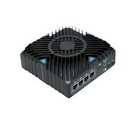 HUNSN Micro Firewall Appliance, Mini PC, pFsense, Mikrotik, OPNsense, VPN, Router PC, I7 10810U, RX19, 9-36V Wide Voltage, 4 x Gigabit LAN, HDMI, Vesa Mount, 8G RAM, 256G SSD