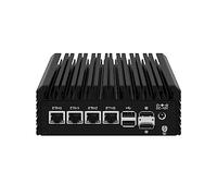 HUNSN Micro Firewall Appliance, Mini PC, PFSense, Mikrotik, OPNsense, VPN, Router PC, Twin Lake N150, RJ42, 4 x 2.5GbE I226-V, 2 x HDMI, DP, TF, Type-C, 16G DDR5 RAM, 256G SSD