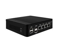 HUNSN Micro Firewall Appliance, Mini PC, VPN, Router PC, Intel N5105, RJ22, AES-NI, 4 x Intel 2.5GbE I226-V LAN, Type-C, TF, M.2 WiFi Slot, Barebone, NO RAM, NO Storage, NO System